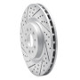 R1 15-22 Ram Promaster City Front Left Drilled & Slotted Geo-Carbon Rotor