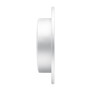 R1 06-10 Hummer H3T Rear Right Drilled & Slotted Geo-Carbon Rotor