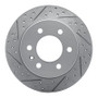 R1 06-18 Dodge Sprinter 2500 Rear Left Drilled & Slotted Geo-Carbon Rotor