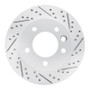 R1 02-06 Dodge Sprinter 3500 Front Right Drilled & Slotted Geo-Carbon Rotor