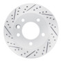 R1 02-06 Dodge Sprinter 3500 Front Left Drilled & Slotted Geo-Carbon Rotor