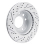 R1 02-06 Dodge Sprinter 3500 Front Left Drilled & Slotted Geo-Carbon Rotor