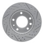 R1 02-06 Dodge Sprinter 2500 Front Left Drilled & Slotted Geo-Carbon Rotor