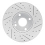R1 16-25 Mazda 2 (Mexico) Front Left Drilled & Slotted Geo-Carbon Rotor