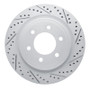 R1 21-26 Ford F-150 4WD Rear Right Drilled & Slotted Geo-Carbon Rotor