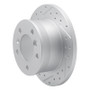R1 02-18 Dodge Sprinter 3500 Rear Left Drilled & Slotted Geo-Carbon Rotor