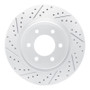 R1 21-26 Ford Bronco Front Left Drilled & Slotted Geo-Carbon Rotor