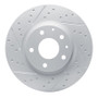 R1 19-25 Mazda 3 Front Left Drilled & Slotted Geo-Carbon Rotor