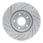 R1 13-19 Mazda Cx-5 Front Right Drilled & Slotted Geo-Carbon Rotor
