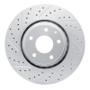 R1 16-25 Mazda Cx-5 Front Left Drilled & Slotted Geo-Carbon Rotor