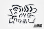 do88 02-04 Audi RS6 4.2L BiTurbo (C5) Vacuum Hoses - Black