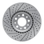 R1 13-23 Chrysler 200 Front Right Drilled & Slotted Geo-Carbon Rotor