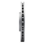 R1 13-23 Chrysler 200 Front Left Drilled & Slotted Geo-Carbon Rotor