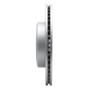 R1 06-23 Dodge Charger Rear Left Drilled & Slotted Geo-Carbon Rotor