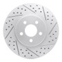 R1 95-06 Chrysler Sebring Front Right Drilled & Slotted Geo-Carbon Rotor