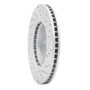 R1 14-24 Mazda 3 Front Left Drilled & Slotted Geo-Carbon Rotor