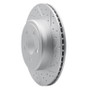 R1 16-24 Mini Cooper (Excl Clubman Front Right Drilled & Slotted Geo-Carbon Rotor