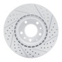 R1 04-08 Mazda Rx-8 Front Left Drilled & Slotted Geo-Carbon Rotor
