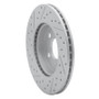 R1 14-24 Mini Cooper (Excl Clubman Front Right Drilled & Slotted Geo-Carbon Rotor