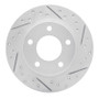 R1 93-03 Ford Probe Rear Right Drilled & Slotted Geo-Carbon Rotor