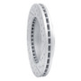R1 93-03 Ford Probe Front Left Drilled & Slotted Geo-Carbon Rotor