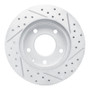 R1 93-03 Ford Probe Front Left Drilled & Slotted Geo-Carbon Rotor