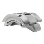 DFC 06-12 Damon Daybreak Rear Left Silver Zinc Coated Premium Caliper