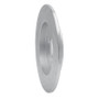 R1 12-18 Toyota Yaris (USA/Canada) Rear Right Drilled & Slotted Silver Brake Rotor
