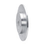 R1 08-18 Pontiac Vibe Rear Left Drilled & Slotted Silver Brake Rotor