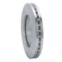 R1 92-95 Toyota MR2 Front Left Drilled & Slotted Silver Brake Rotor