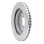 R1 09-15 Toyota Hilux (Mexico) Front Right Drilled & Slotted Silver Brake Rotor