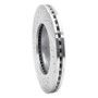 R1 84-87 Toyota Cressida Front Right Drilled & Slotted Silver Brake Rotor