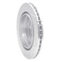 R1 92-94 Mercedes-Benz E500 Rear Right Drilled & Slotted Silver Brake Rotor
