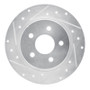R1 01-06 Mercedes-Benz A190 (Mexico) Rear Left Drilled & Slotted Silver Brake Rotor
