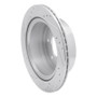 R1 15-17 Mitsubishi Montero Limited (Mexico) Rear Right Drilled & Slotted Silver Brake Rotor