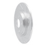 R1 18-25 Honda Odyssey Rear Right Drilled & Slotted Silver Brake Rotor