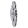 R1 16-22 Acura ILX Front Right Drilled & Slotted Silver Brake Rotor