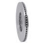 R1 16-22 Acura ILX Front Right Drilled & Slotted Silver Brake Rotor