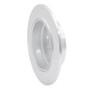 R1 02-04 Honda CR-V Rear Right Drilled & Slotted Silver Brake Rotor