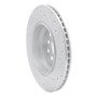 R1 07-17 Lexus LS600h Left Rear Drilled & Slotted Silver Brake Rotor