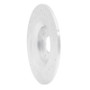 R1 01-05 Mazda Miata Rear Left Drilled & Slotted Silver Brake Rotor