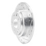 R1 02-04 Acura RL Rear Right Drilled & Slotted Silver Brake Rotor