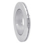 R1 05-11 Cadillac CTS Rear Left Drilled & Slotted Silver Brake Rotor