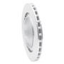 R1 04-11 Cadillac STS Rear Right Drilled & Slotted Silver Brake Rotor