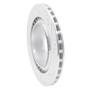 R1 04-11 Cadillac CTS Rear Left Drilled & Slotted Silver Brake Rotor