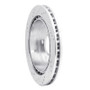 R1 03-11 Cadillac CTS Rear Right Drilled & Slotted Silver Brake Rotor
