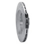 R1 17-24 Maserati LeVante Rear Right Drilled & Slotted Silver Brake Rotor