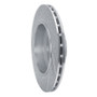 R1 14-16 Maserati Ghibli Rear Right Drilled & Slotted Silver Brake Rotor