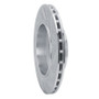 R1 14-16 Maserati Ghibli Rear Left Drilled & Slotted Silver Brake Rotor