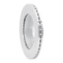 R1 95-04 Ford CONTOUR Rear Right Drilled & Slotted Silver Brake Rotor